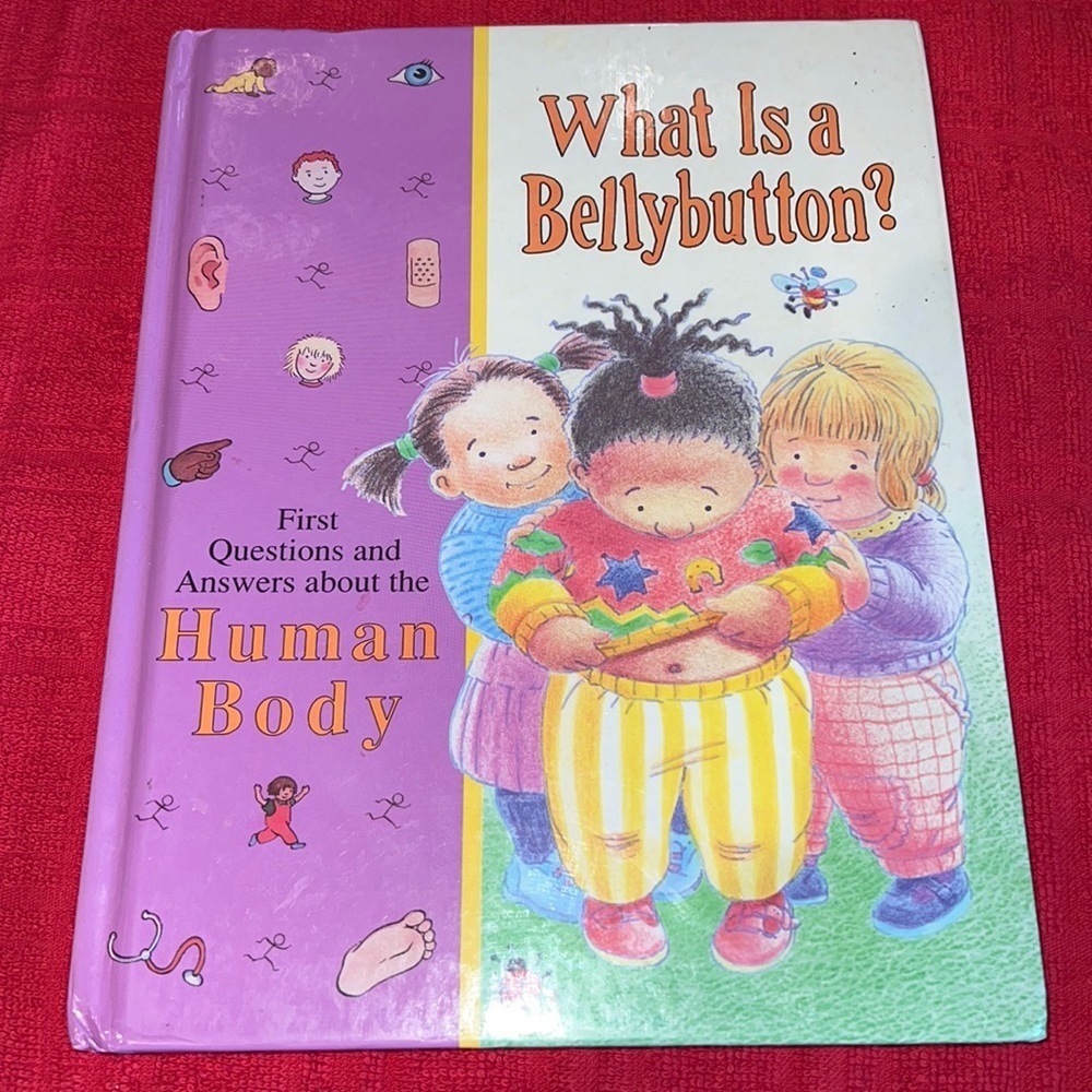 What is a belly button vintage book